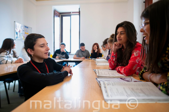Кондиционированный класс в языковой школе на Мальте