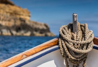 Нос традиционной мальтийской лодки