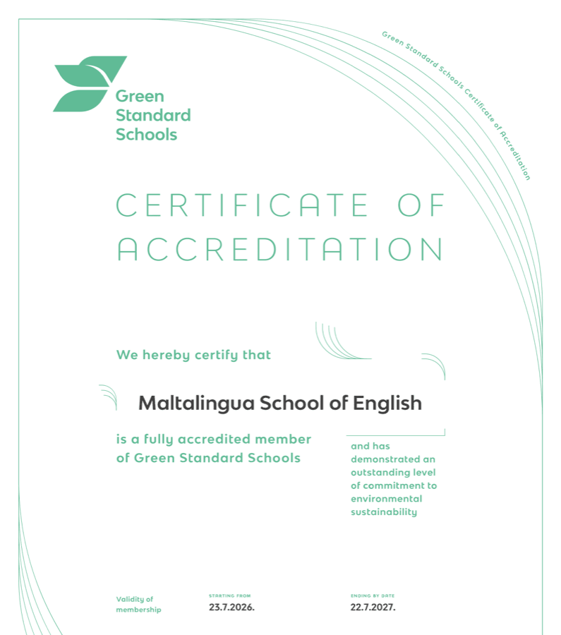 Аккредитация Green Standards School 2026/27
