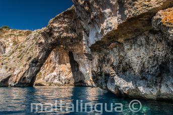 Морская арка в Голубом Гроте, Мальта