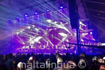 Симфонический рок-концерт Rockestra на Мальте